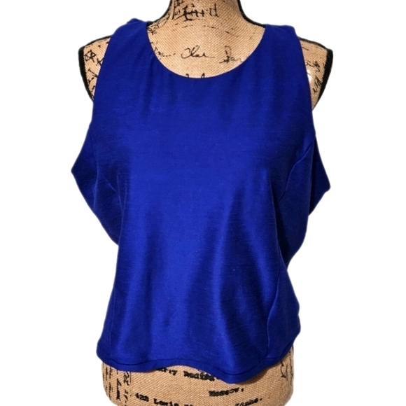 Victoria's Secret Tops - Victoria's Secret On Point Royal Blue Athletic Racerback Top Size XXL